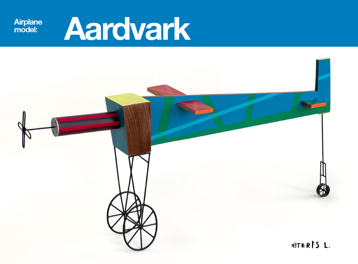 Airplane model "Aardvark"